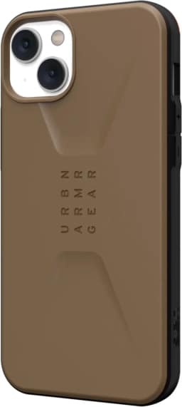 Чехол UAG Civilian для iPhone 14 Dark Earth, Brown — фото 4