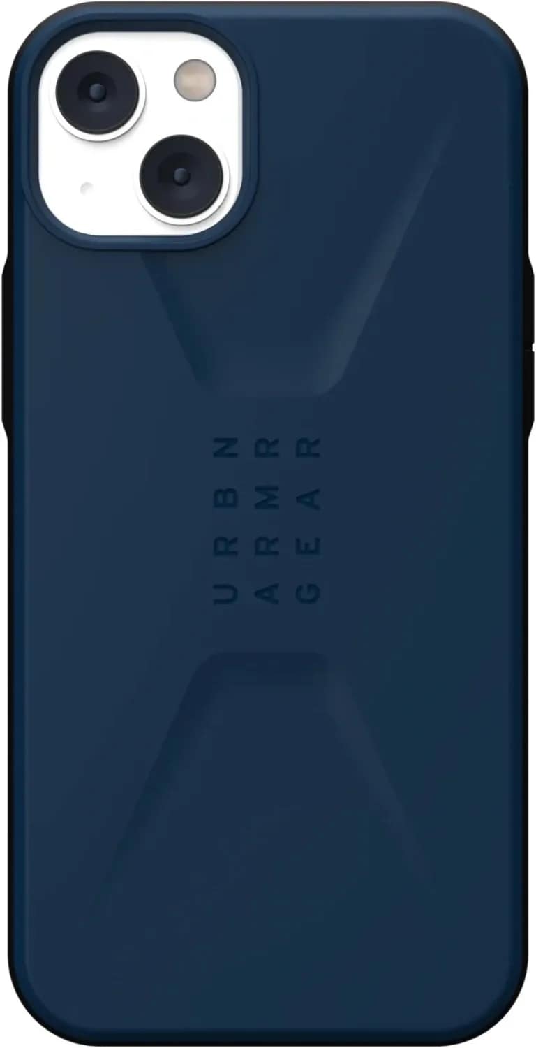 Чехол UAG Civilian для iPhone 14 Mallard, Midnight Blue — фото 3