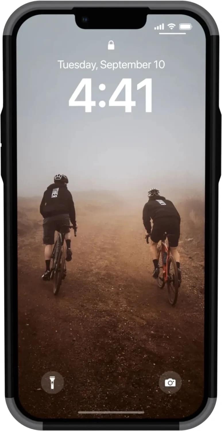 Чехол UAG Civilian для iPhone 14 Mallard, Midnight Blue — фото 6