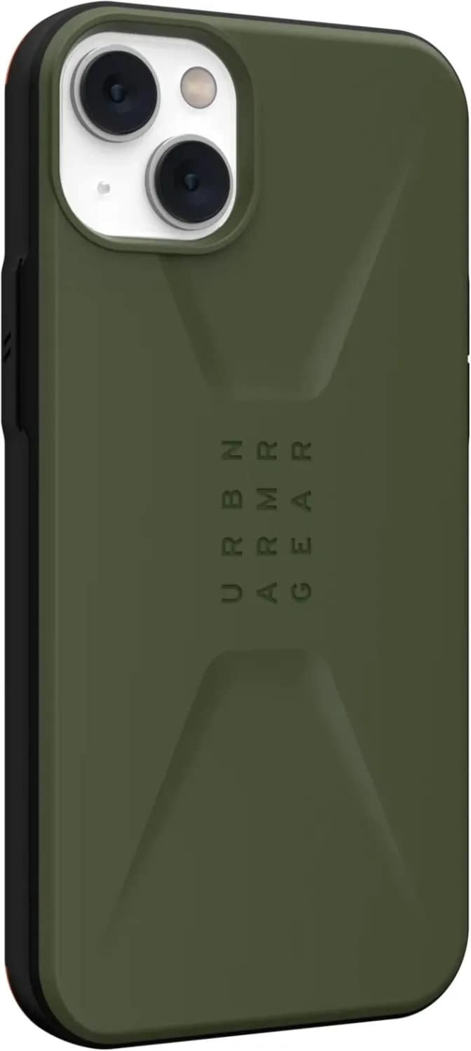 Чехол UAG Civilian для iPhone 14, Olive — фото 5