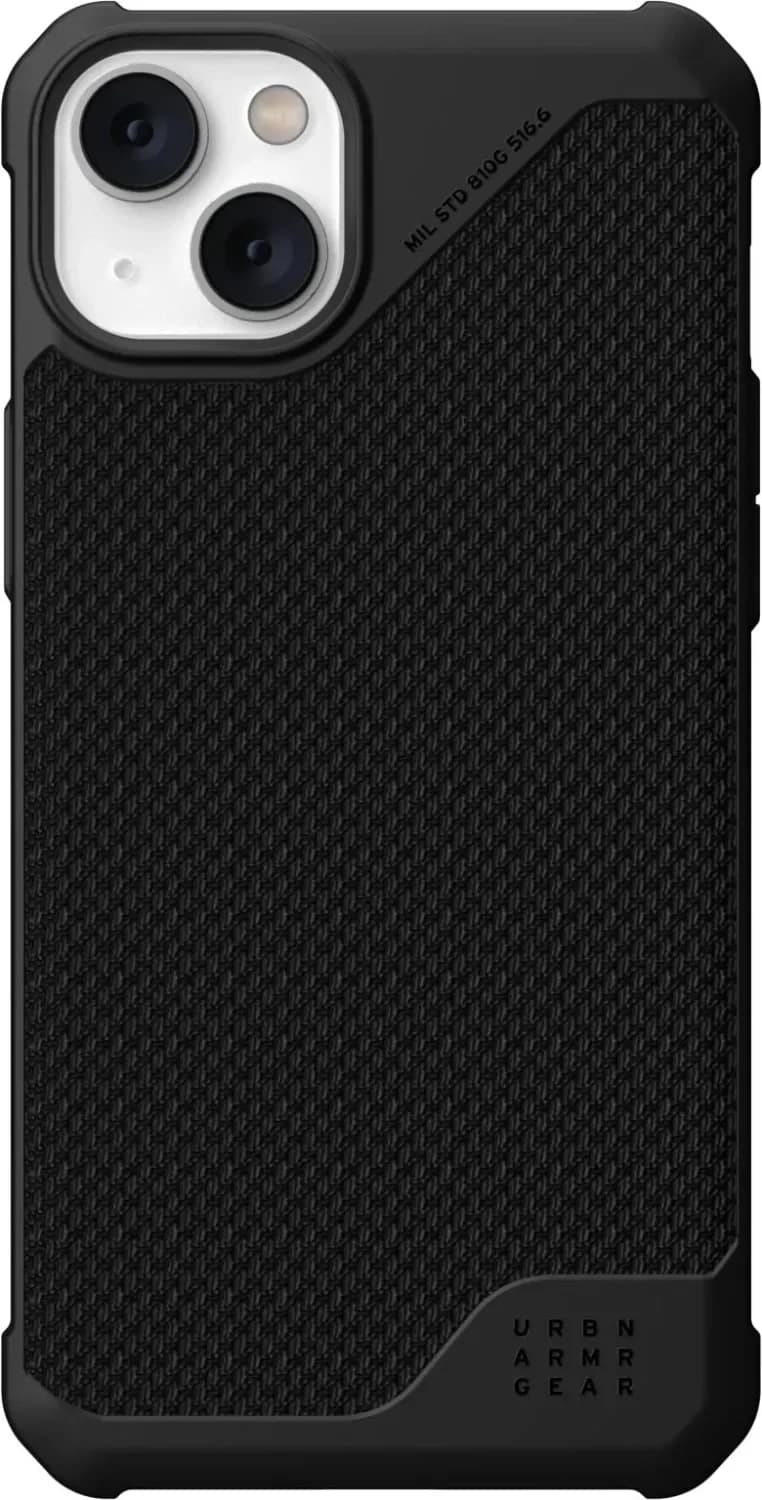 Чехол UAG Metropolis LT For MagSafe для iPhone 14, Black — фото 2