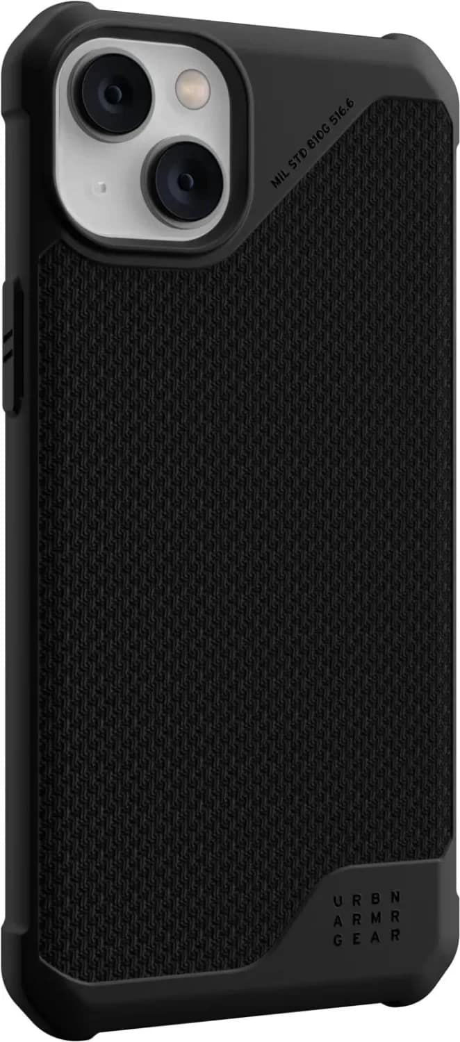 Чехол UAG Metropolis LT For MagSafe для iPhone 14, Black — фото 3