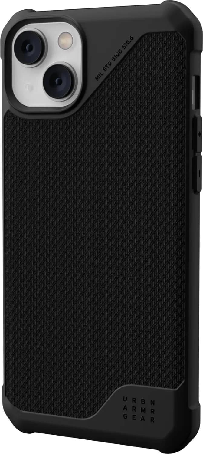 Чехол UAG Metropolis LT For MagSafe для iPhone 14, Black — фото 4