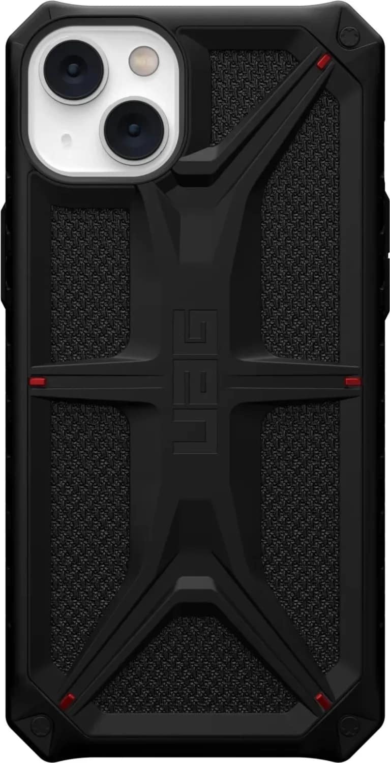 Чехол UAG Monarch для iPhone 14 Kevlar, Black — фото 3