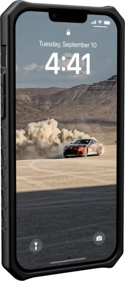 Чехол UAG Monarch для iPhone 14 Crimson, Black-Red — фото 8