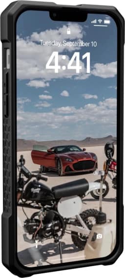 Чехол UAG Monarch Pro Kevlar For MagSafe для iPhone 14 Kevlar, Black — фото 8