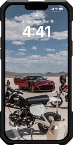 Чехол UAG Monarch Pro For MagSafe для iPhone 14, Black — фото 6