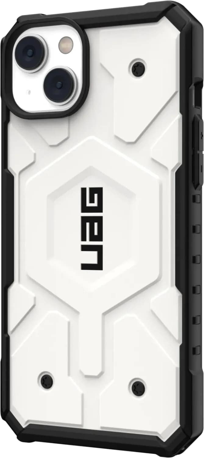 Чехол UAG Pathfinder For MagSafe для iPhone 14, White — фото 4