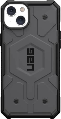 Чехол UAG Pathfinder For MagSafe для iPhone 14, Silver — фото 3