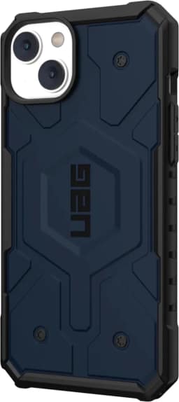 Чехол UAG Pathfinder For MagSafe для iPhone 14 Mallard, Midnight Blue — фото 3