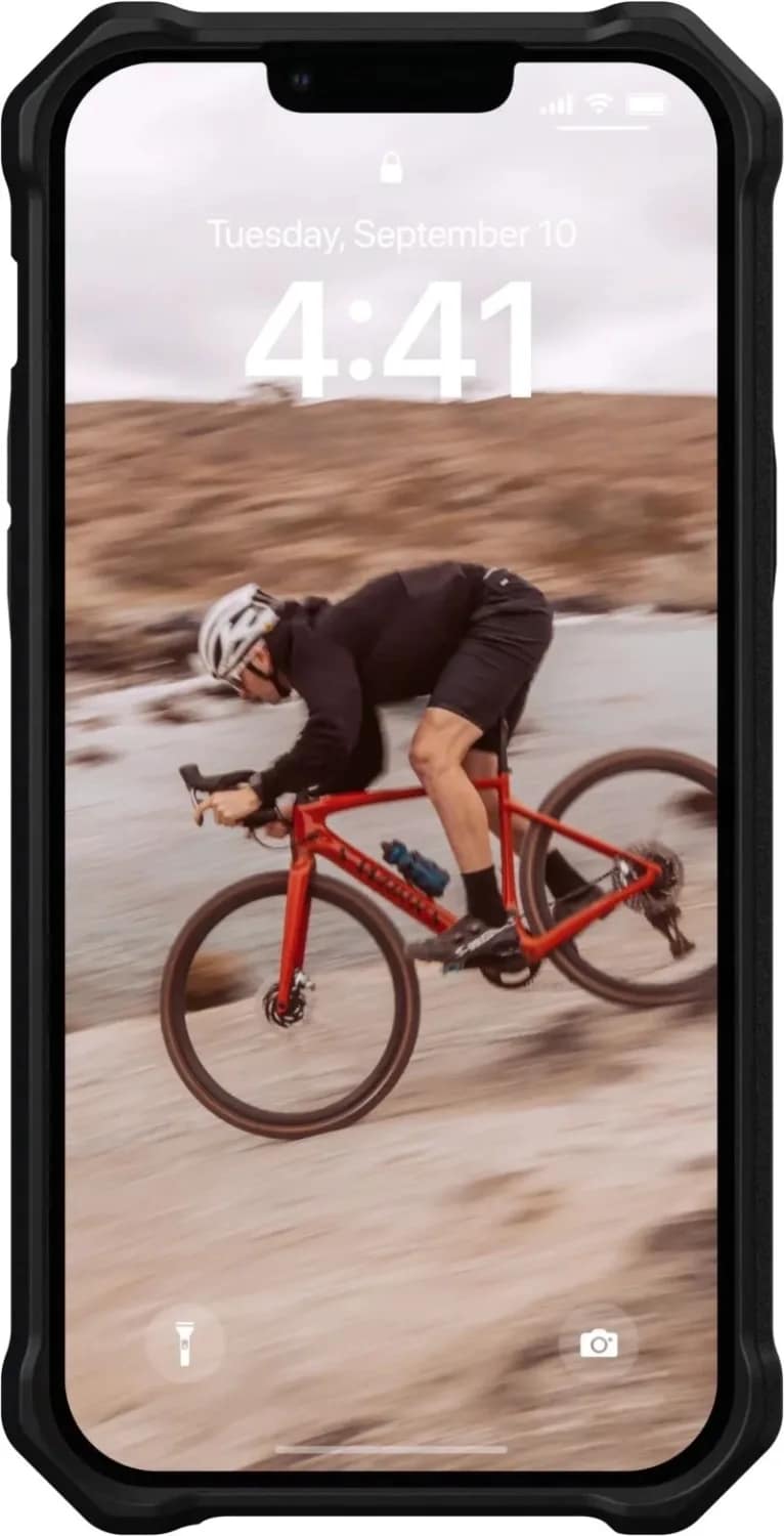Чехол UAG Essential Armor For MagSafe для iPhone 14, Black — фото 6