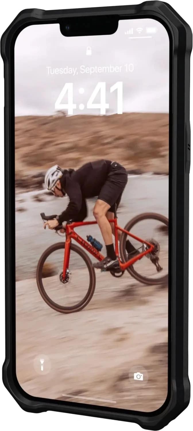 Чехол UAG Essential Armor For MagSafe для iPhone 14, Black — фото 7