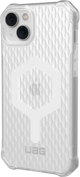 Чехол UAG Essential Armor For MagSafe для iPhone 14 Frosted Ice, Прозрачный — фото 4