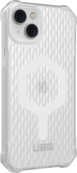 Чехол UAG Essential Armor For MagSafe для iPhone 14 Frosted Ice, Прозрачный — фото 5