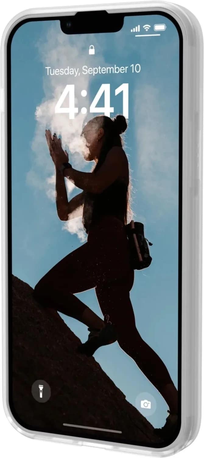 Чехол UAG Lucent 2.0 For MagSafe для iPhone 14 Marshmallow, White — фото 7