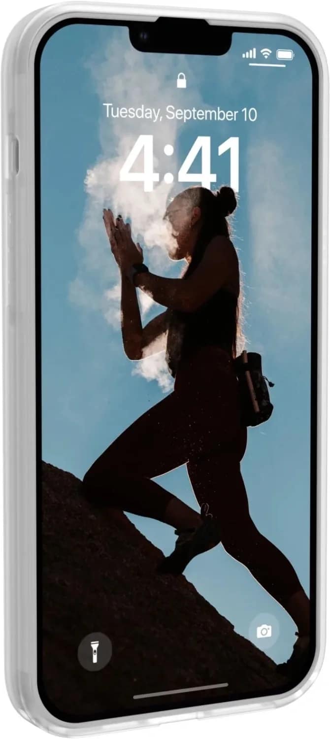 Чехол UAG Lucent 2.0 For MagSafe для iPhone 14 Marshmallow, White — фото 8