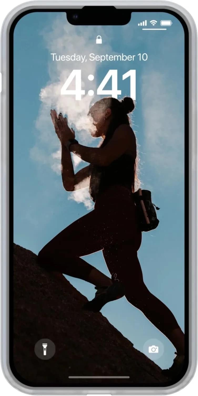 Чехол UAG Lucent 2.0 For MagSafe для iPhone 14 Cerulean, Blue — фото 6
