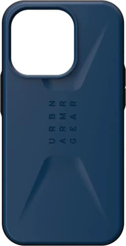 Чехол UAG Civilian для iPhone 14 Pro Mallard, Midnight Blue — фото 1