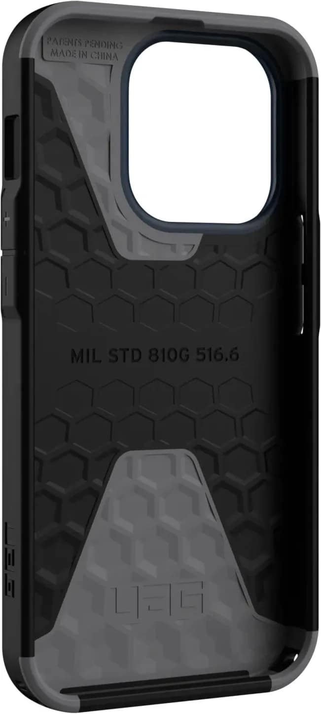 Чехол UAG Civilian для iPhone 14 Pro Mallard, Midnight Blue — фото 2