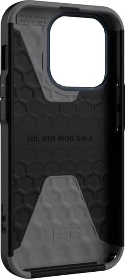 Чехол UAG Civilian для iPhone 14 Pro Mallard, Midnight Blue — фото 2