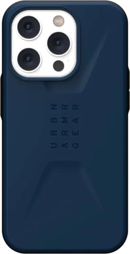 Чехол UAG Civilian для iPhone 14 Pro Mallard, Midnight Blue — фото 3