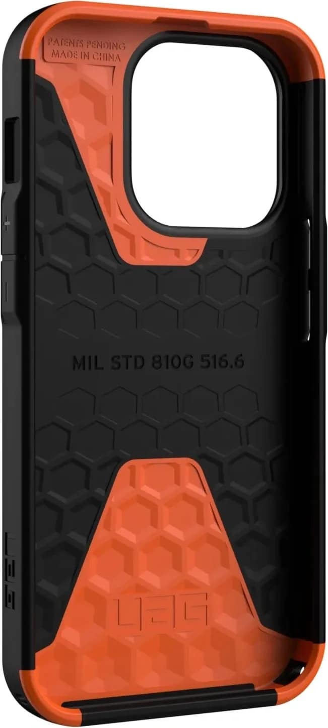 Чехол UAG Civilian для iPhone 14 Pro, Black — фото 2