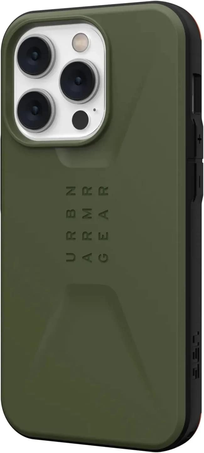 Чехол UAG Civilian для iPhone 14 Pro, Olive — фото 4