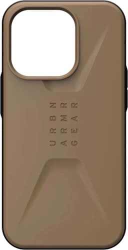 Чехол UAG Civilian для iPhone 14 Pro Dark Earth, Brown — фото 1