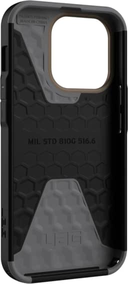 Чехол UAG Civilian для iPhone 14 Pro Dark Earth, Brown — фото 2