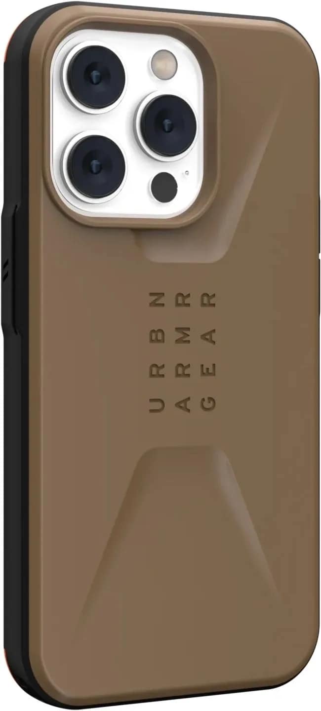 Чехол UAG Civilian для iPhone 14 Pro Dark Earth, Brown — фото 6