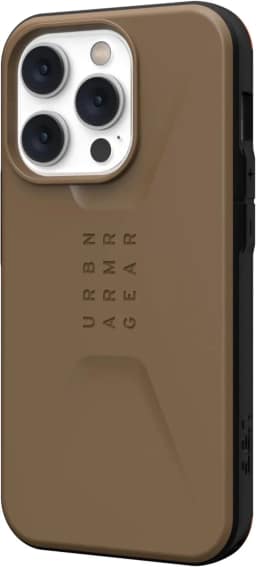 Чехол UAG Civilian для iPhone 14 Pro Dark Earth, Brown — фото 7