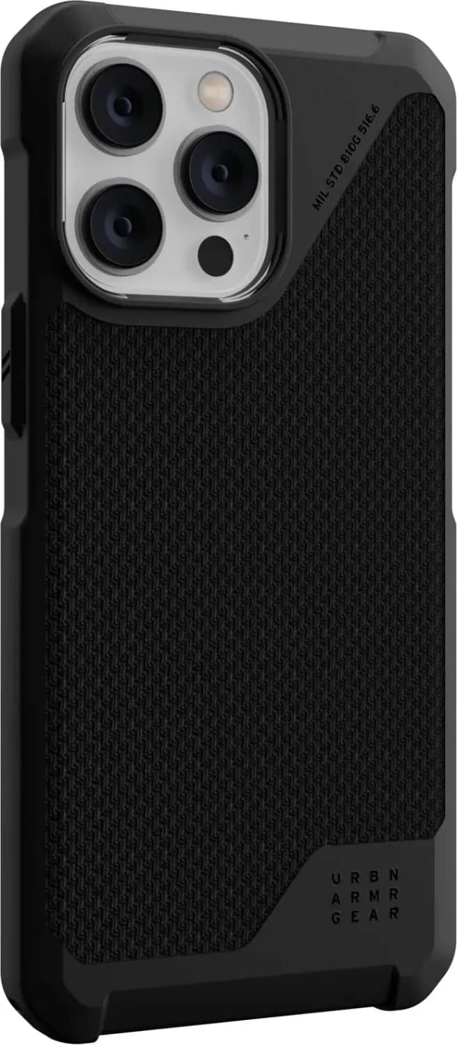 Чехол UAG Metropolis LT For MagSafe для iPhone 14 Pro, Black — фото 5