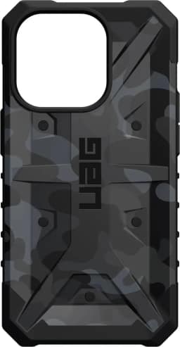 Чехол UAG Pathfinder SE для iPhone 14 Pro Black Midnight Camo, ARMY Тёмно-серые — фото 1