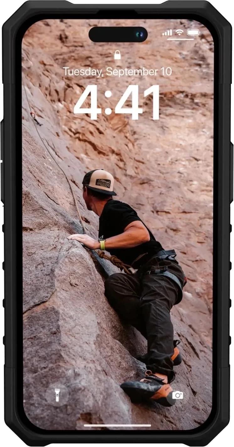 Чехол UAG Pathfinder SE для iPhone 14 Pro Black Midnight Camo, ARMY Тёмно-серые — фото 6