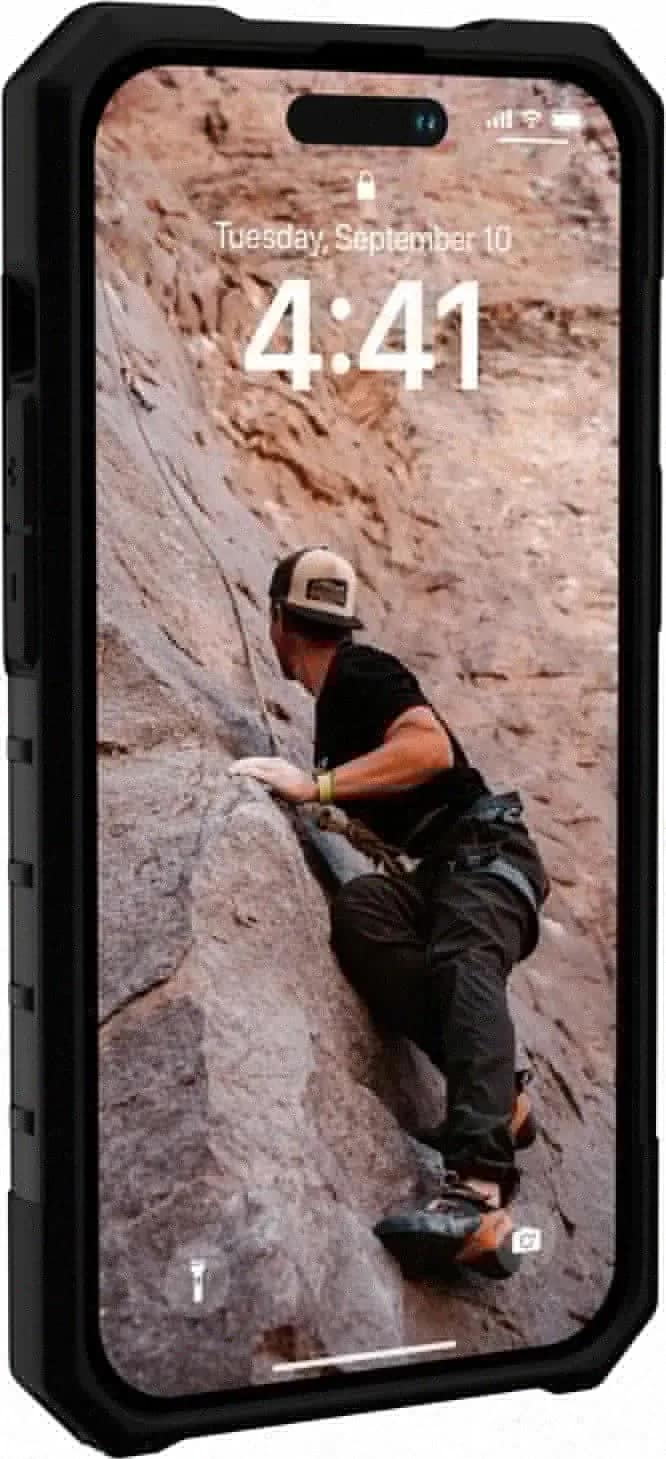 Чехол UAG Pathfinder SE для iPhone 14 Pro Black Midnight Camo, ARMY Тёмно-серые — фото 8