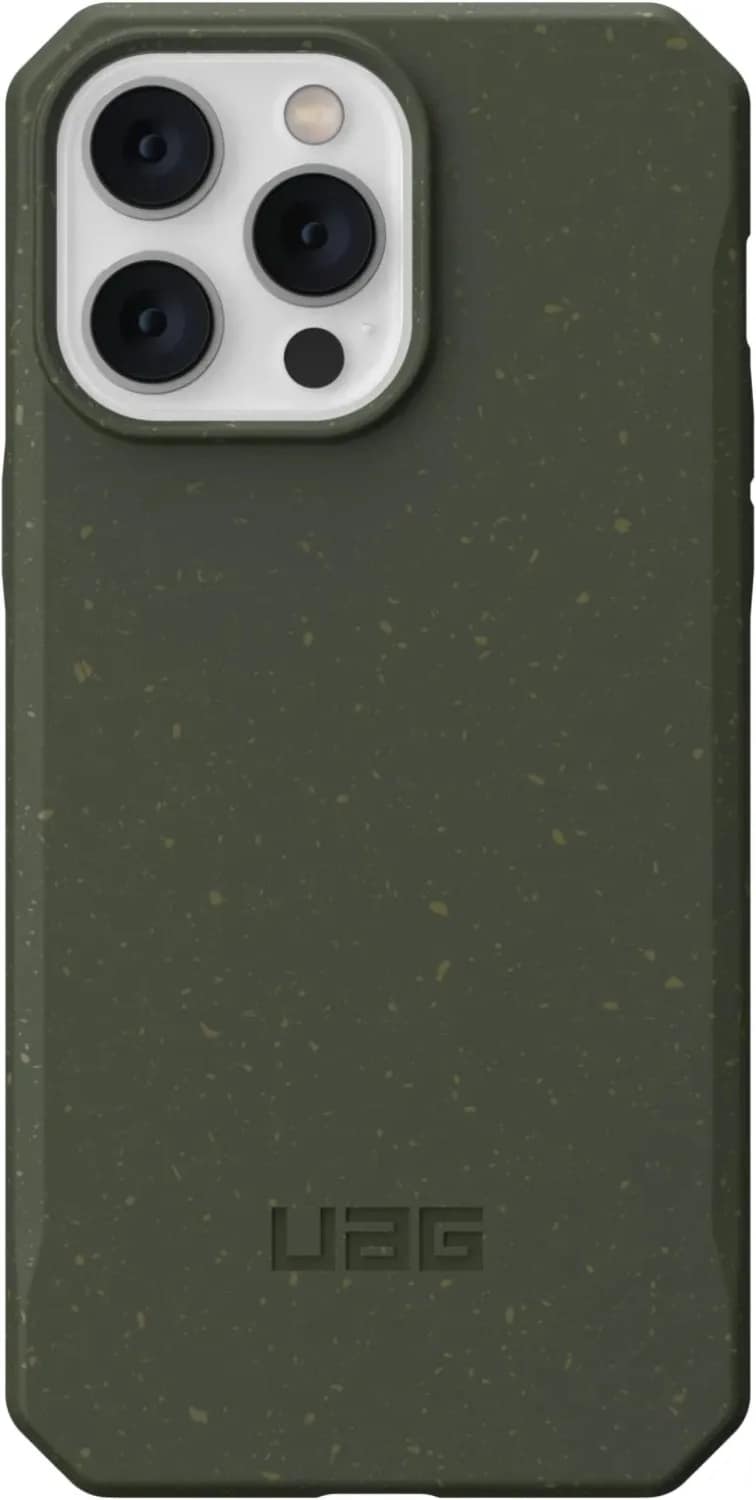 Чехол UAG Biodegradable Outback для iPhone 14 Pro, Olive — фото 8