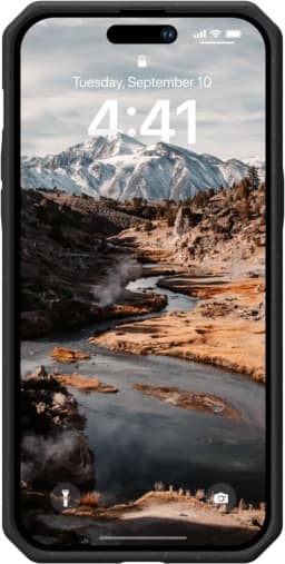 Чехол UAG Biodegradable Outback для iPhone 14 Pro, Black — фото 8