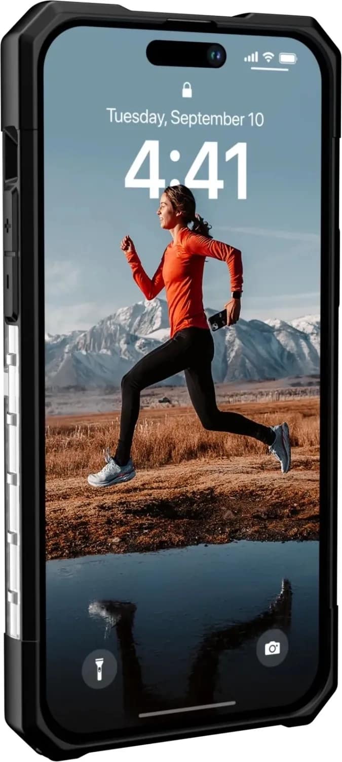 Чехол UAG Plasma для iPhone 14 Pro Ice, Прозрачный — фото 8