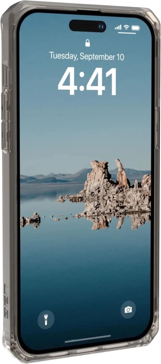 Чехол UAG Plyo For MagSafe для iPhone 14 Pro Ash, Прозрачный — фото 6