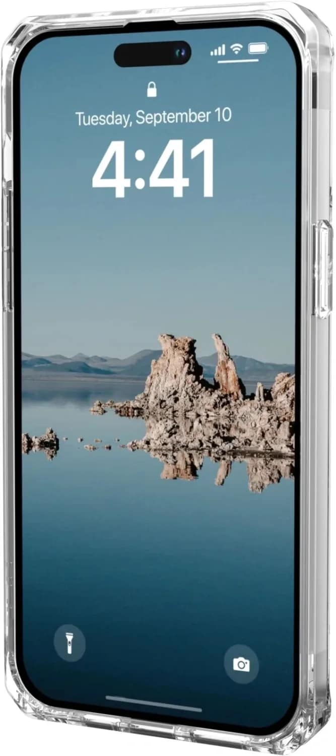 Чехол UAG Plyo For MagSafe для iPhone 14 Pro Ice, Прозрачный — фото 5