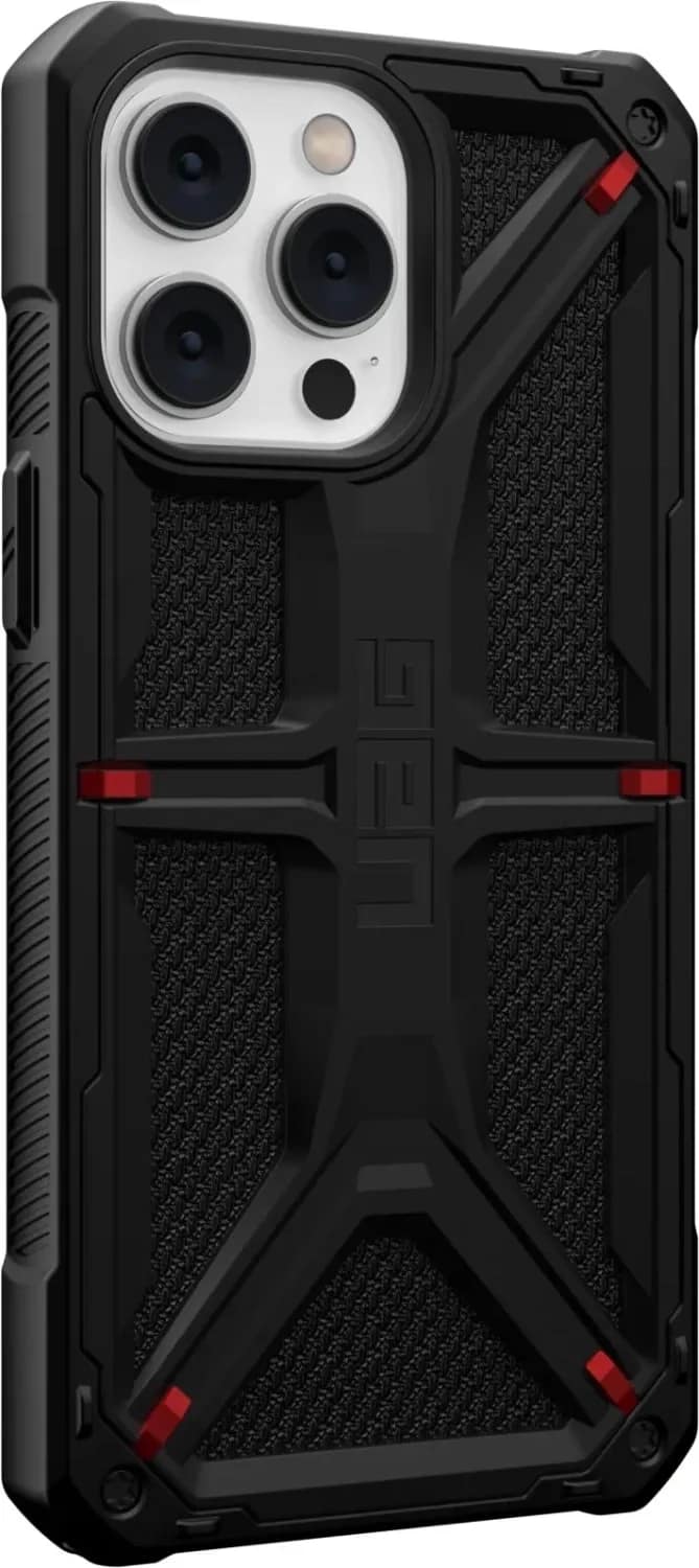 Чехол UAG Monarch для iPhone 14 Pro Kevlar, Black — фото 6