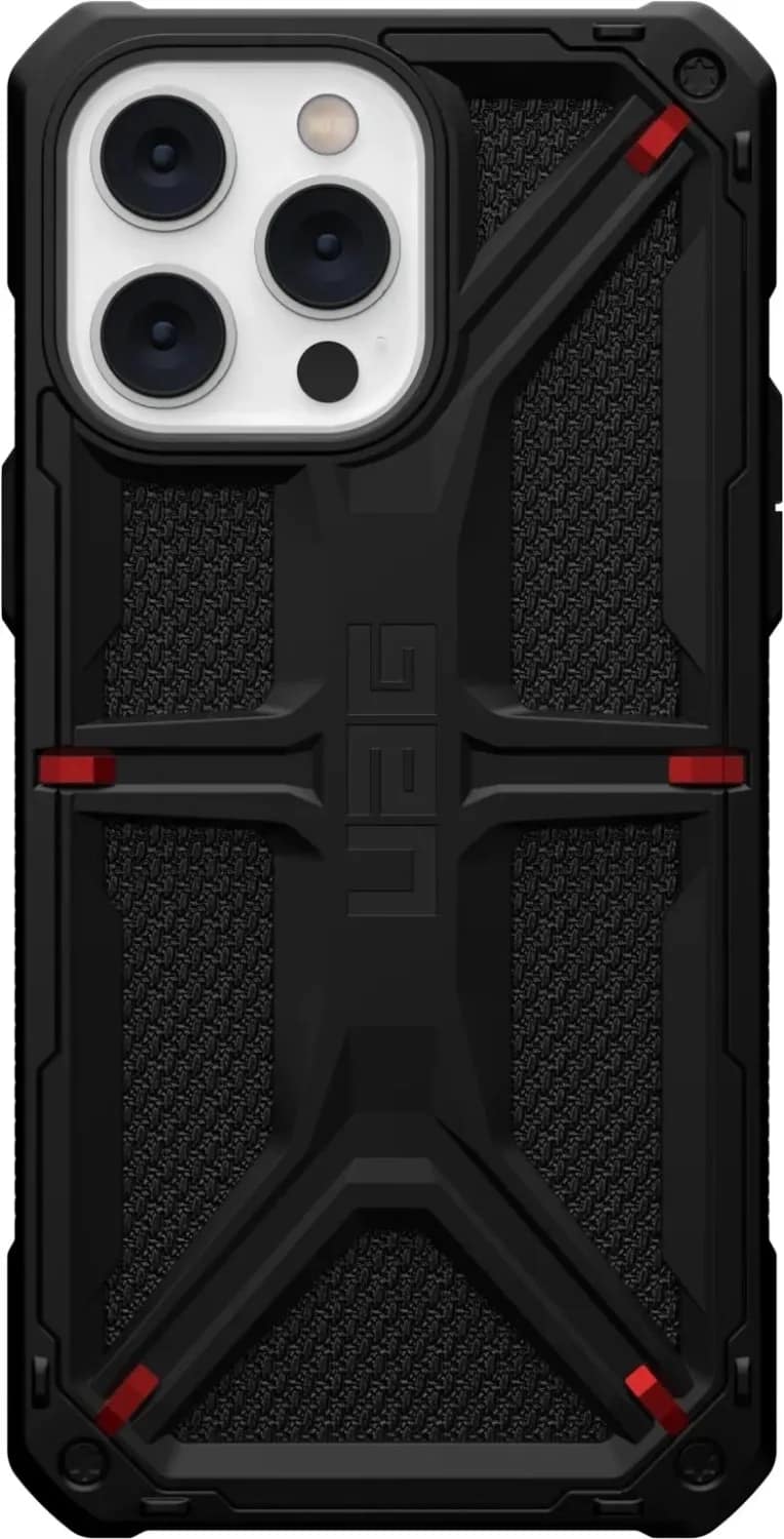 Чехол UAG Monarch для iPhone 14 Pro Kevlar, Black — фото 7