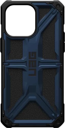 Чехол UAG Monarch для iPhone 14 Pro Mallard, Black-Blue — фото 1