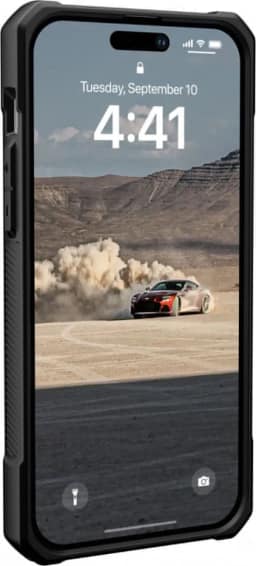 Чехол UAG Monarch для iPhone 14 Pro Mallard, Black-Blue — фото 3
