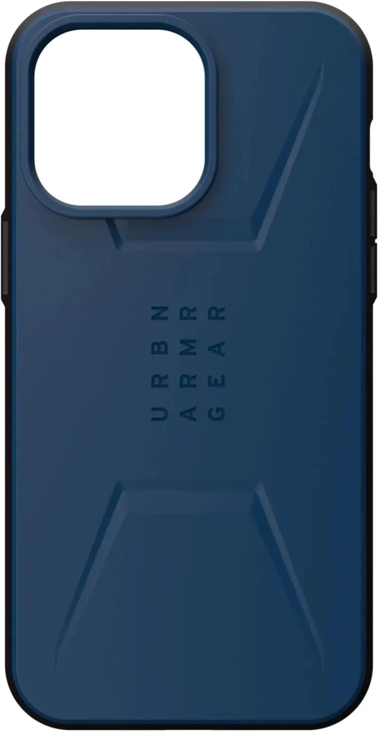 Чехол UAG Civilian For MagSafe для iPhone 14 Pro Mallard, Midnight Blue — фото 3