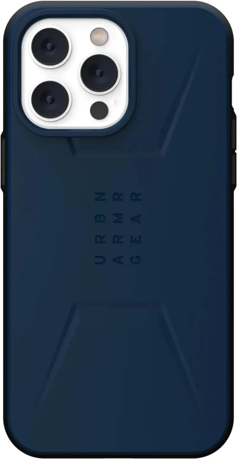 Чехол UAG Civilian For MagSafe для iPhone 14 Pro Mallard, Midnight Blue — фото 9