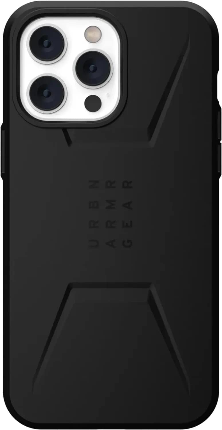 Чехол UAG Civilian For MagSafe для iPhone 14 Pro, Black — фото 3