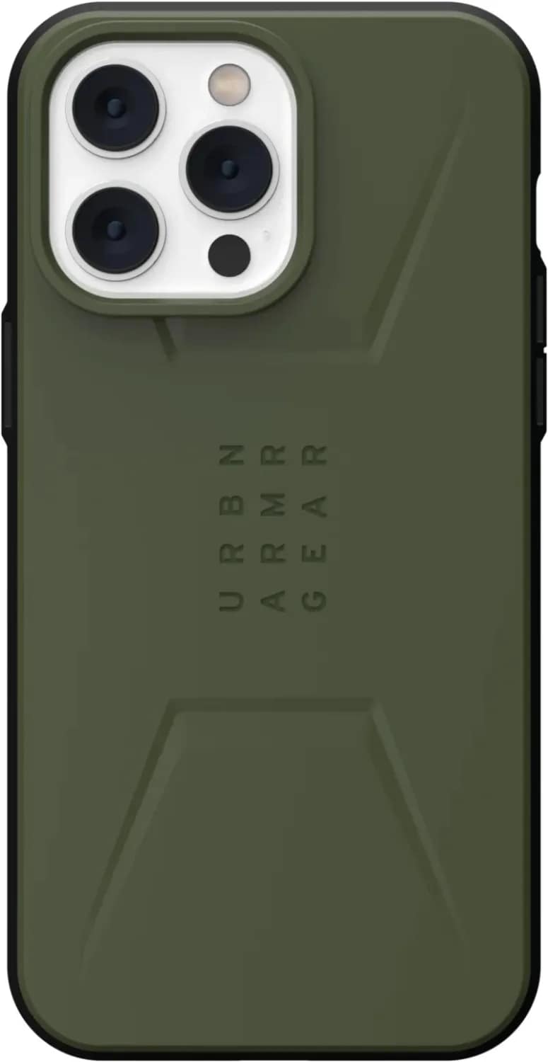 Чехол UAG Civilian For MagSafe для iPhone 14 Pro, Olive — фото 8