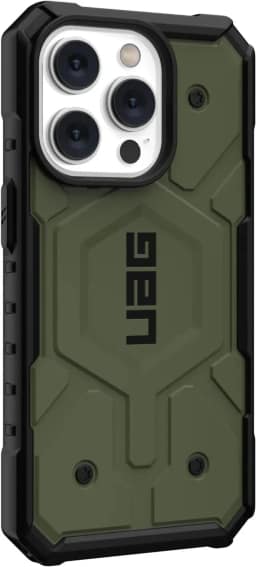 Чехол UAG Pathfinder For MagSafe для iPhone 14 Pro, Olive — фото 5