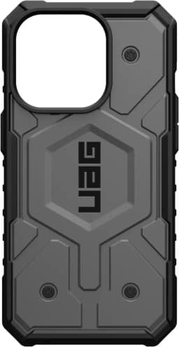 Чехол UAG Pathfinder For MagSafe для iPhone 14 Pro, Silver — фото 1